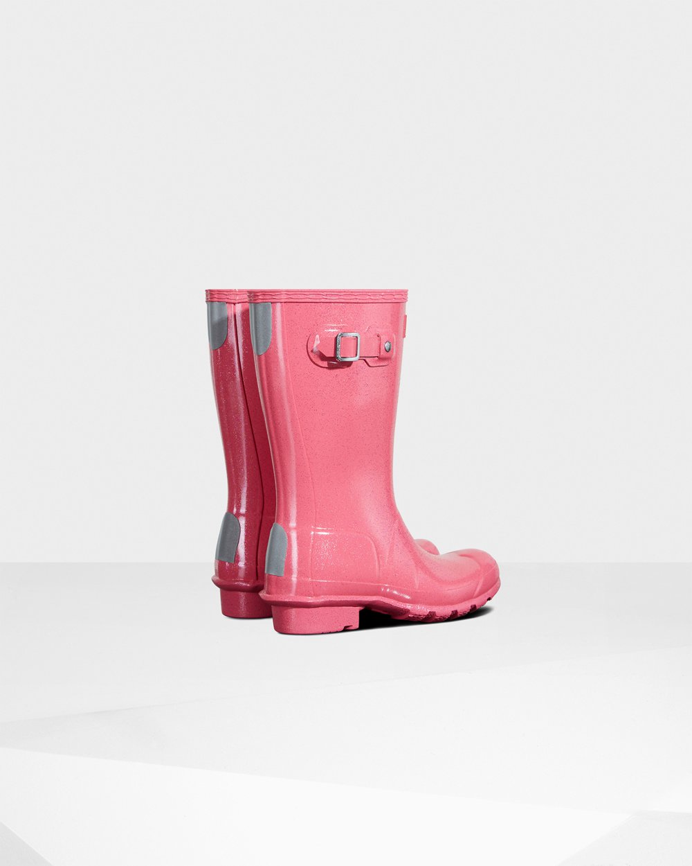 Kids Rain Boots - Hunter Original Starcloud (37NOVRBIW) - Pink